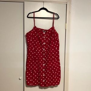 Plus size polka dot dress!
